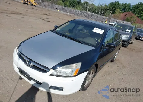 2006 Honda Accord 2.4 Ex z USA, uszkodzony, nr VIN 1HGCM56876A039961